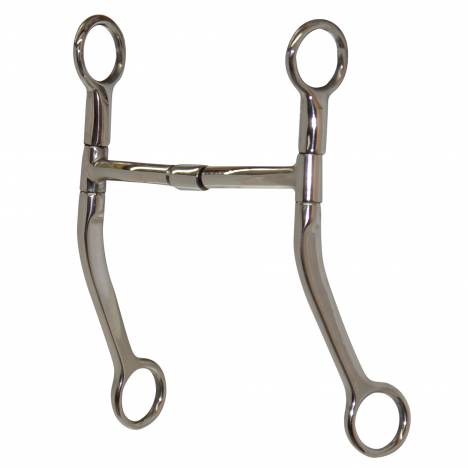 Reinsman Diamond R Roller Mouth Three Piece Training Snaffle Bit