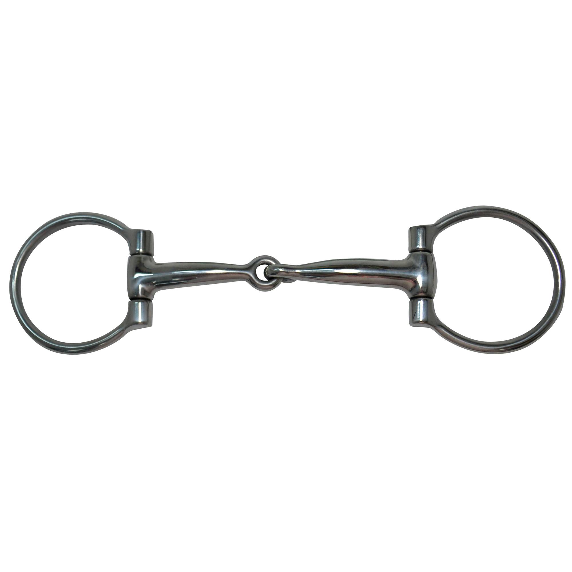 Reinsman Diamond R Stainless Fixed D-Ring Snaffle Bit