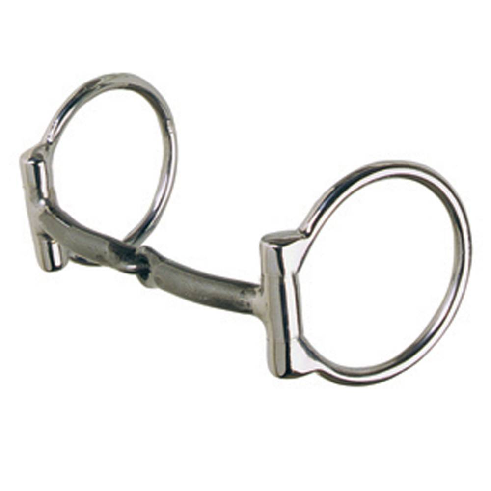 Reinsman Diamond R Sweet Iron Fixed DRing Snaffle Bit