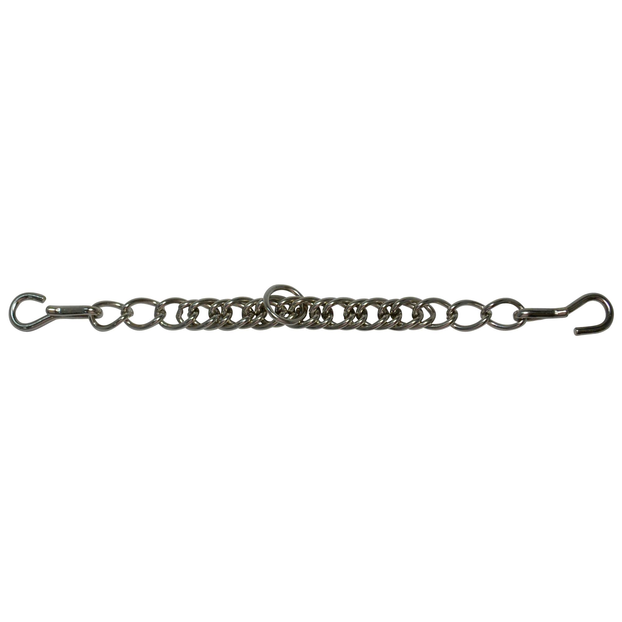 Reinsman Diamond R Curb Chain With Hooks