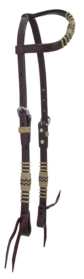 5-885238 Reinsman Rawhide Braiding One Ear Headstall sku 5-885238