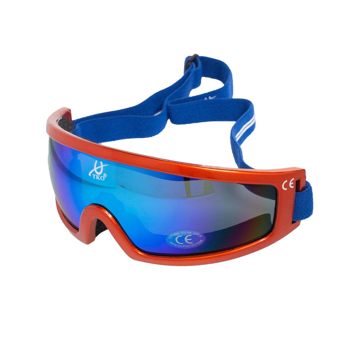 TKO Aerodynamic Framed Polycarbonate Evolution Mode Race Goggles