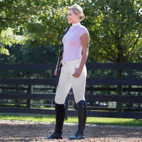 Horze Grand Prix Leather Full Seat Breeches - Ladies