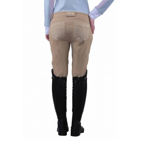 Equine Couture Oslo Breeches- Ladies, Knee Patch