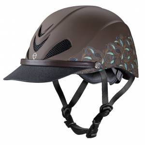 Troxel Dakota Duratec Western Helmet - Turquoise Paisley
