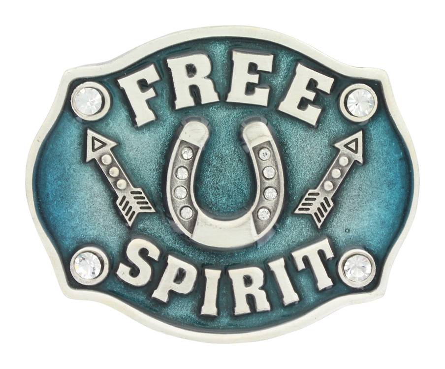 Montana Silversmiths Kids Free Spirit Attitude Buckle