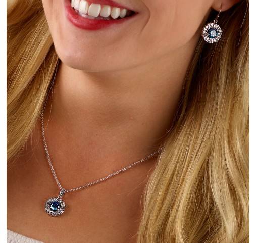 5-891714 Montana Silversmiths Hot Summer Days Halo Necklace sku 5-891714