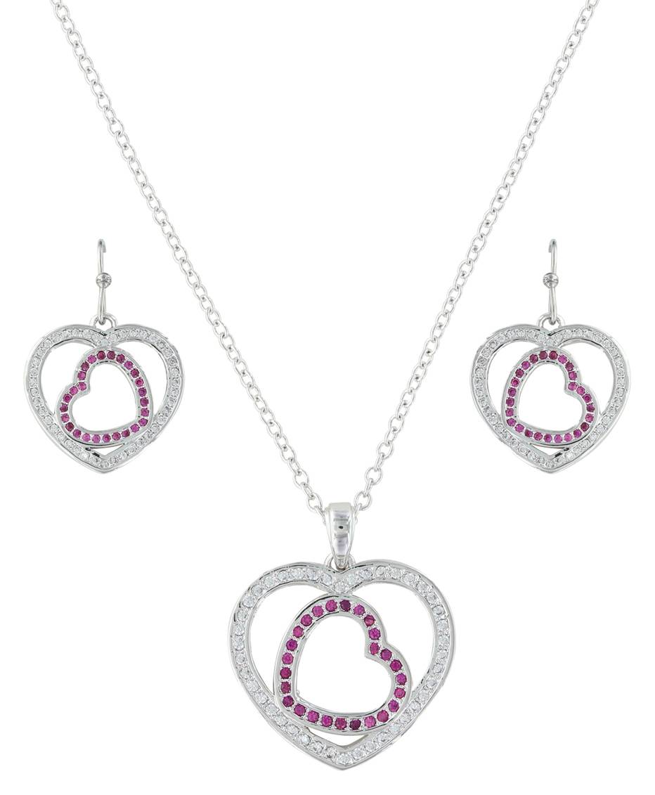 5-891620 Montana Silversmiths Loves First Blush Heart Jewel sku 5-891620