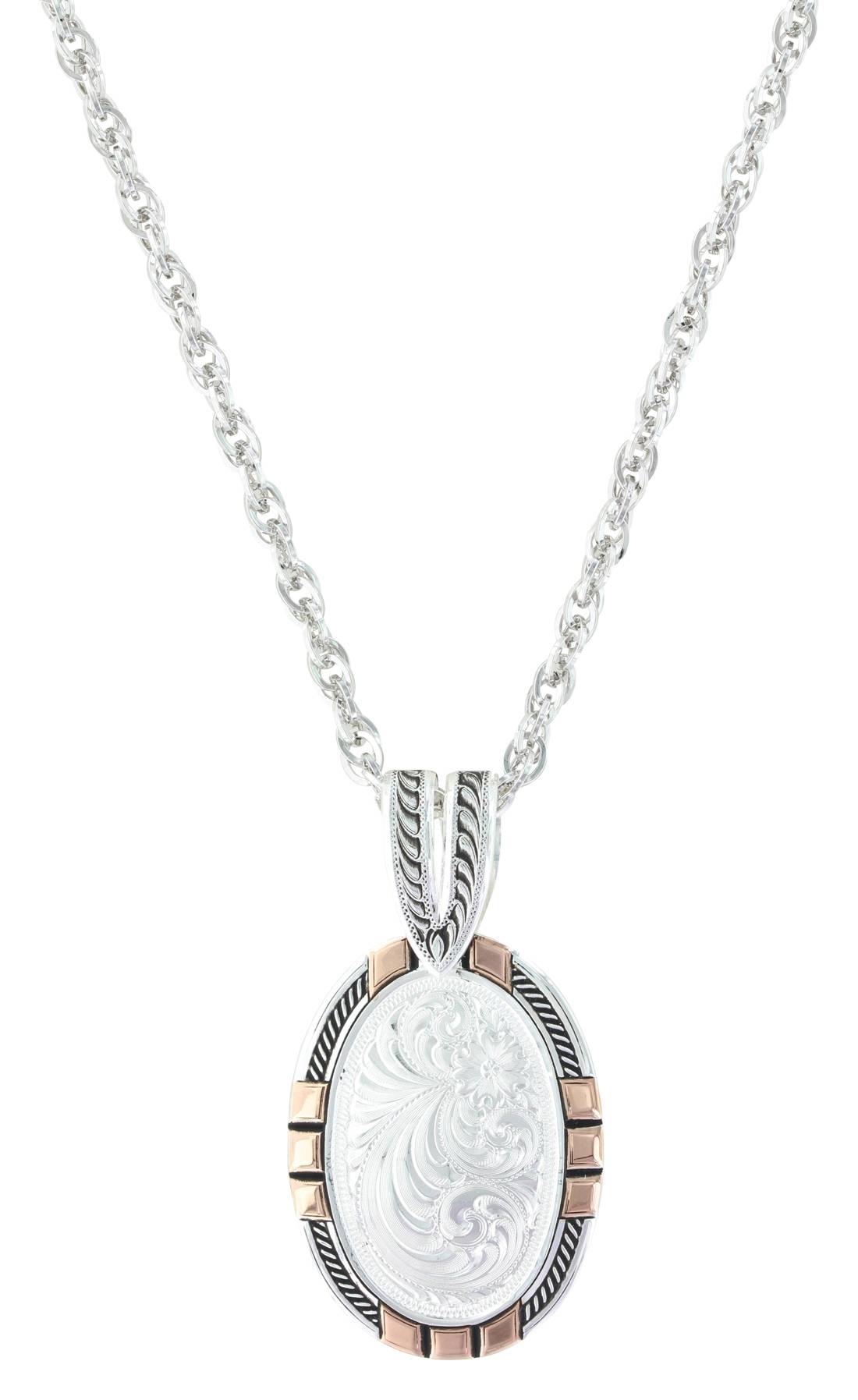 Montana Silversmiths New Traditions Rose Gold Pendant Necklace