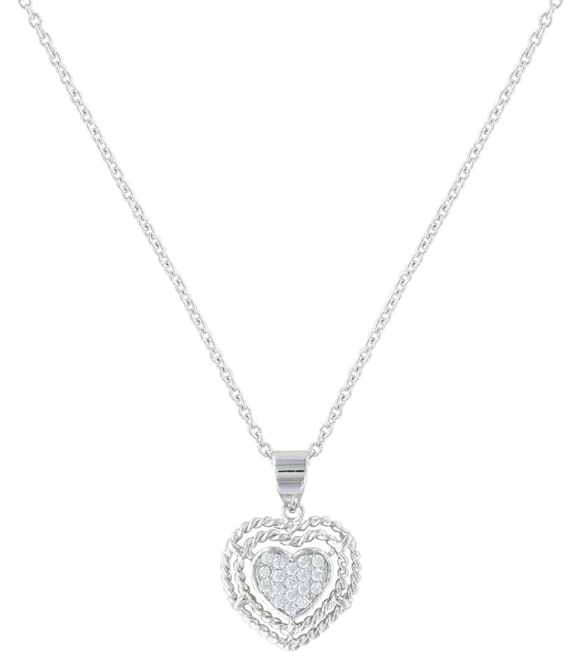 5-891694 Montana Silversmiths Roped My Heart Necklace sku 5-891694