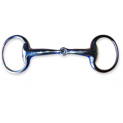 Metalab Jointed 16 MM Eggbutt Snaffle | EquestrianCollections