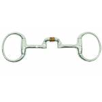 Metalab Magic System Relaxed Double Jointed Copper Roller Eggbutt Snaffle