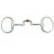 Metalab Magic System Relaxed Double Jointed Copper Roller Eggbutt Snaffle
