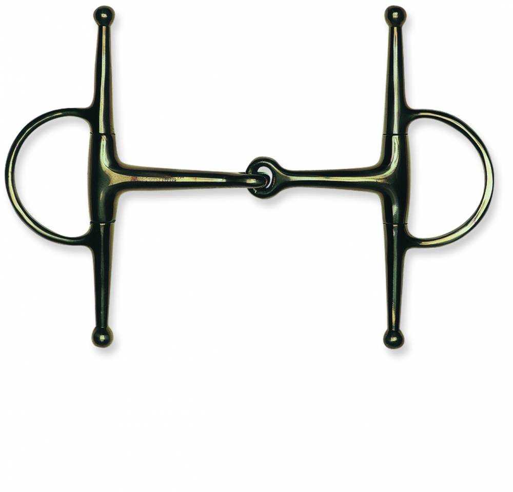 Metalab Jointed 13 MM Full Cheek Snaffle Bit EquestrianCollections