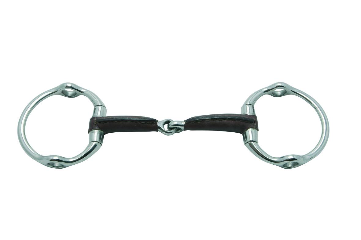 Metalab Stainless Steel Hollow Leather Mouth Gag