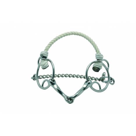 Metalab Stainless Steel Combo Hackamore Gag Bit