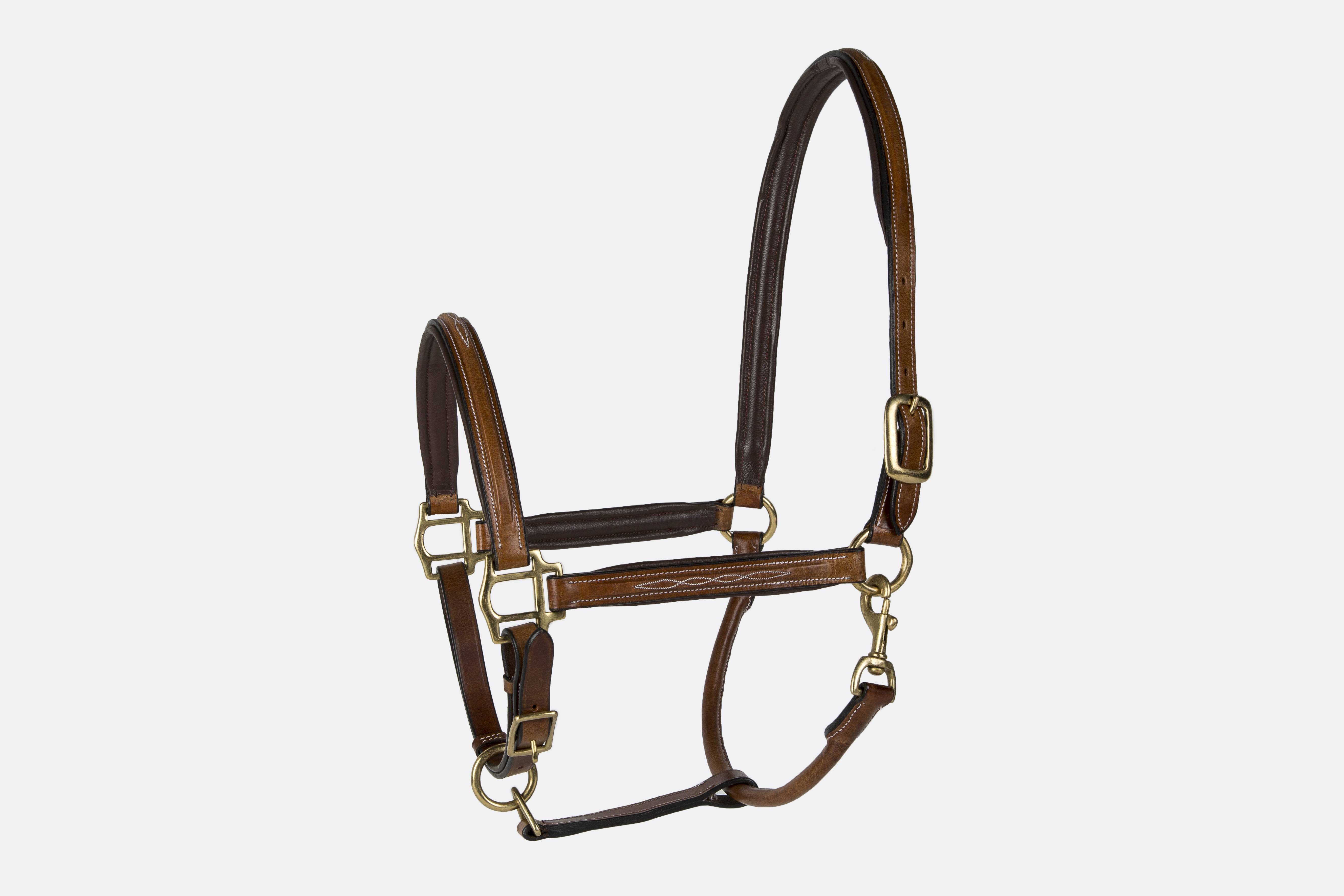 Lettia Padded Leather Halter