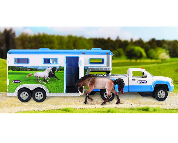 Breyer Stablemates Truck & Gooseneck Trailer