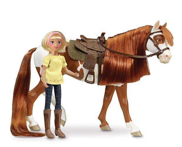 Breyer Boomerang and Abigail- 1:12 Scale