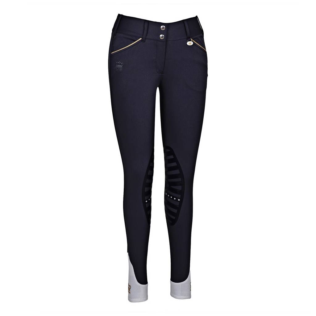 GHM by Equine Couture Add Back Knee Patch Breeches- Ladies
