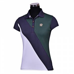 GHM by Equine Couture Pro Sport Short Sleeve Polo Shirt- Ladies
