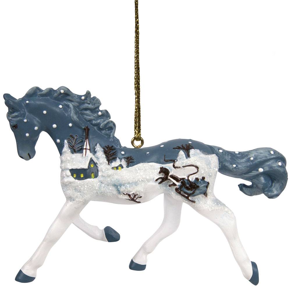 The Trail Of Painted Ponies Vintage Greetings Ornament