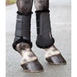 Shires Arma Fleece Lined Brushing Boots