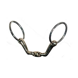 Nunn Finer Double Jointed Shaped Mouthpiece Oval Loose Ring