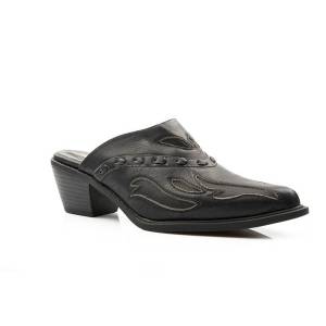 Roper Ladies Beth Faux Leather Mules