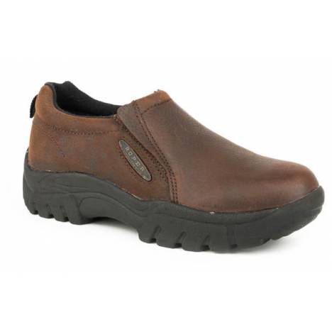 Roper Ladies Timeless Basic Performance Sport Slip On Shoes - Brown