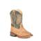 Roper Toddler Arrowheads Wide Square Toe Cowboy Boots