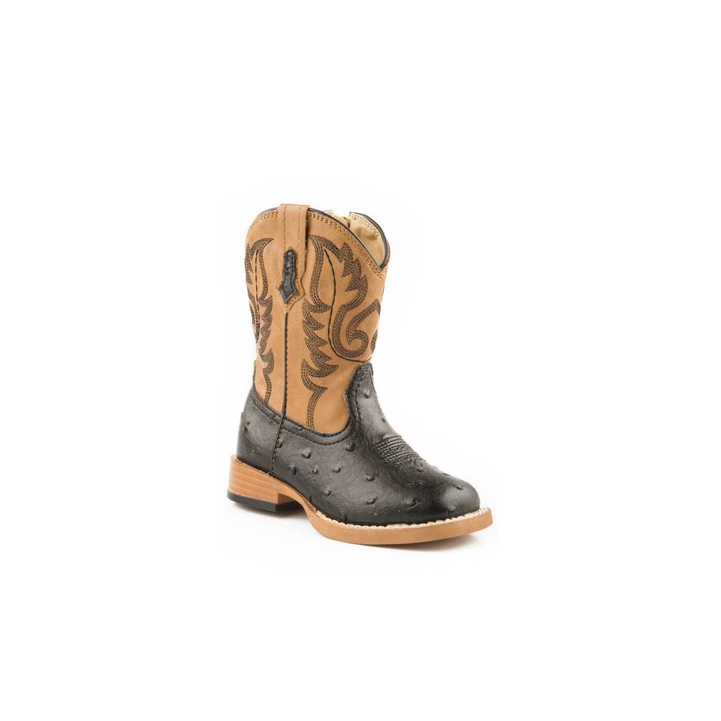 Roper Toddler Bumps Wide Square Toe Cowboy Boots