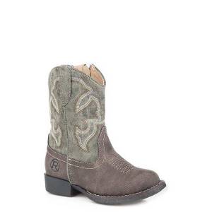 Roper Toddler Round Toe Cowgirl Boots