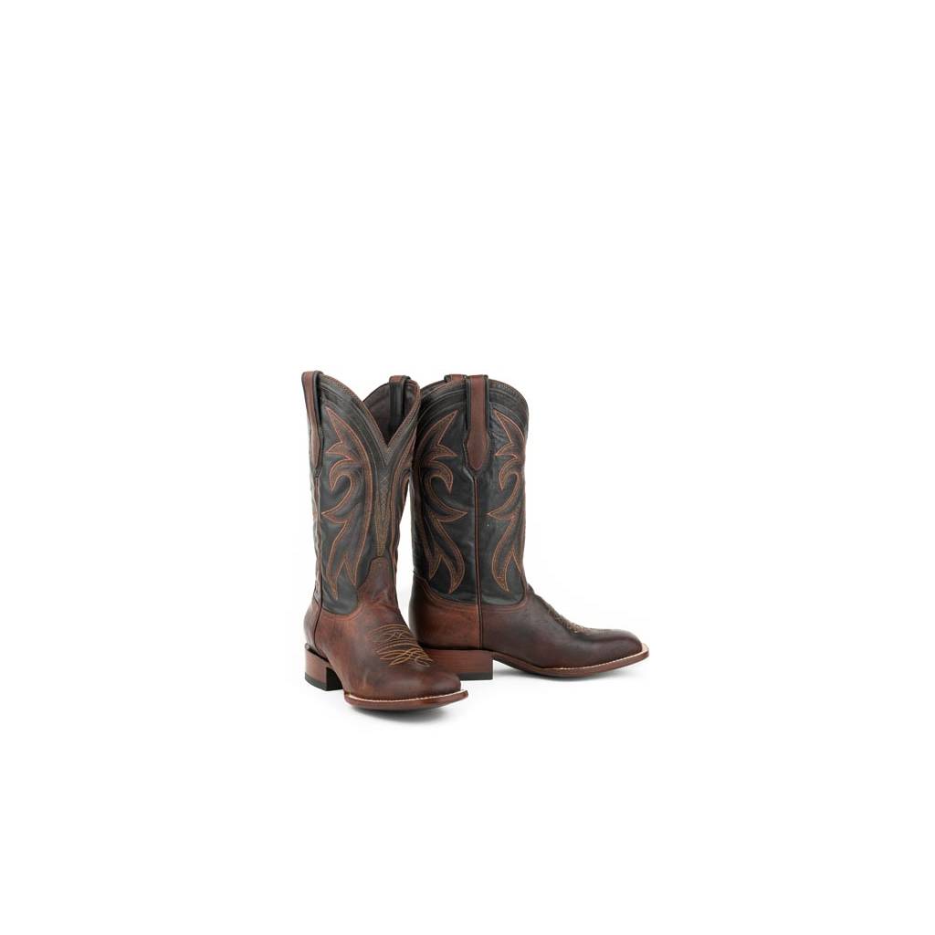 Stetson Mens Cody Square Toe Cowboy Boots