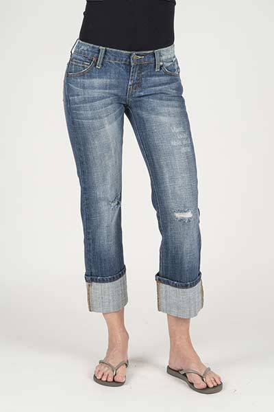Stetson Ladies 816 Fit Cropped Length Jeans