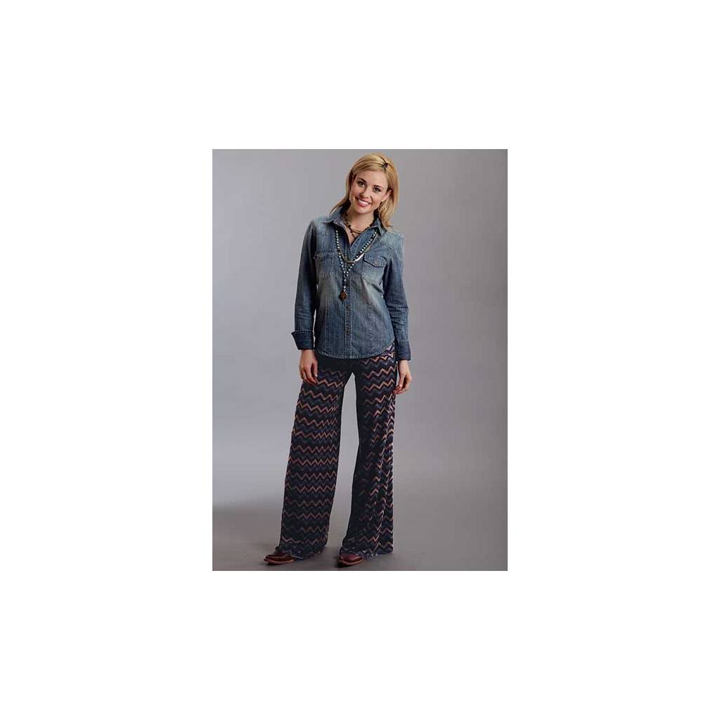 Stetson Ladies Fall I Chevron Print Knit Pants