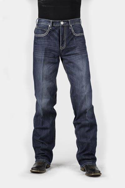 Stetson Mens 1312 Fit X Heavy Stitching Back Pocket Jeans