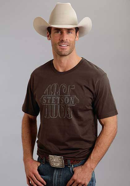 Stetson Mens 1865 Long Date T Shirt