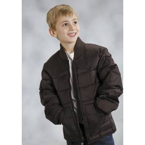 Roper Boys Range Gear Quilted Down Jacket