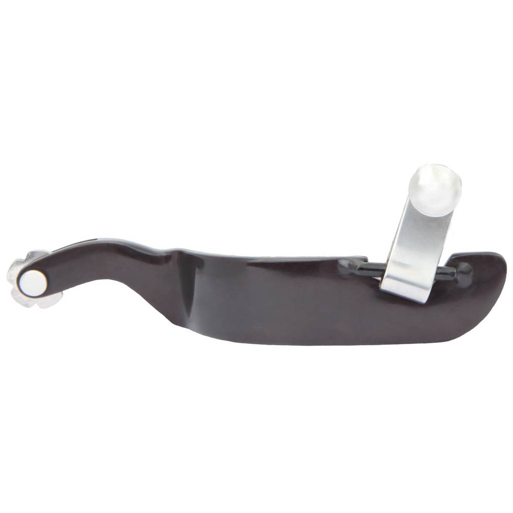 Myler 5 Point Rowel Black Steel Spurs