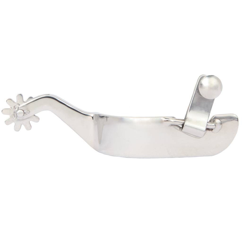 Myler 9 Point Rowel Stainless Steel Spurs