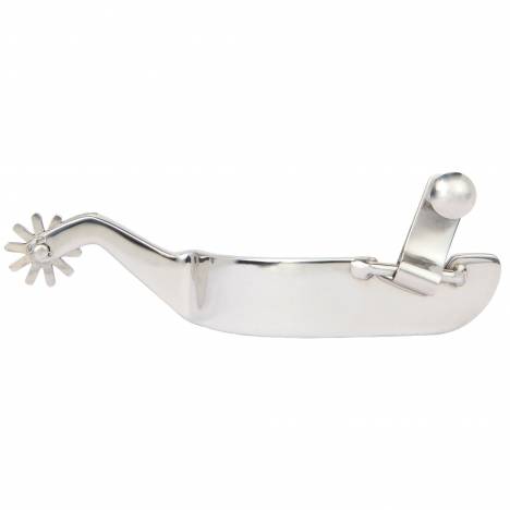 Myler 10 Point Rowel Stainless Steel Spurs