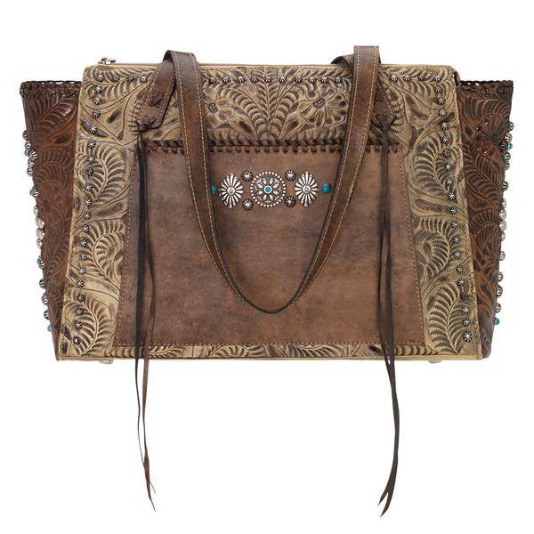 American West Rio Grande Zip Top Tote - Ladies