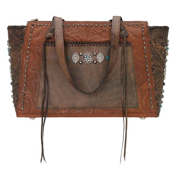 American West Rio Grande Zip Top Tote - Ladies