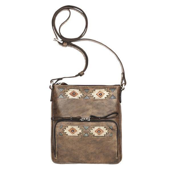 American West Native Sun Crossbody BagWallet Ladies