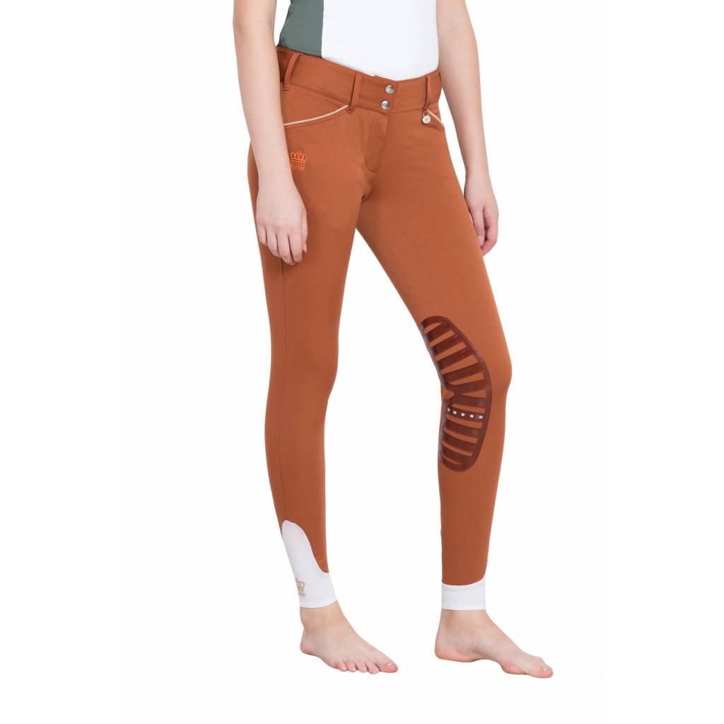 GHM by Equine Couture Add Back Knee Patch Breeches- Ladies