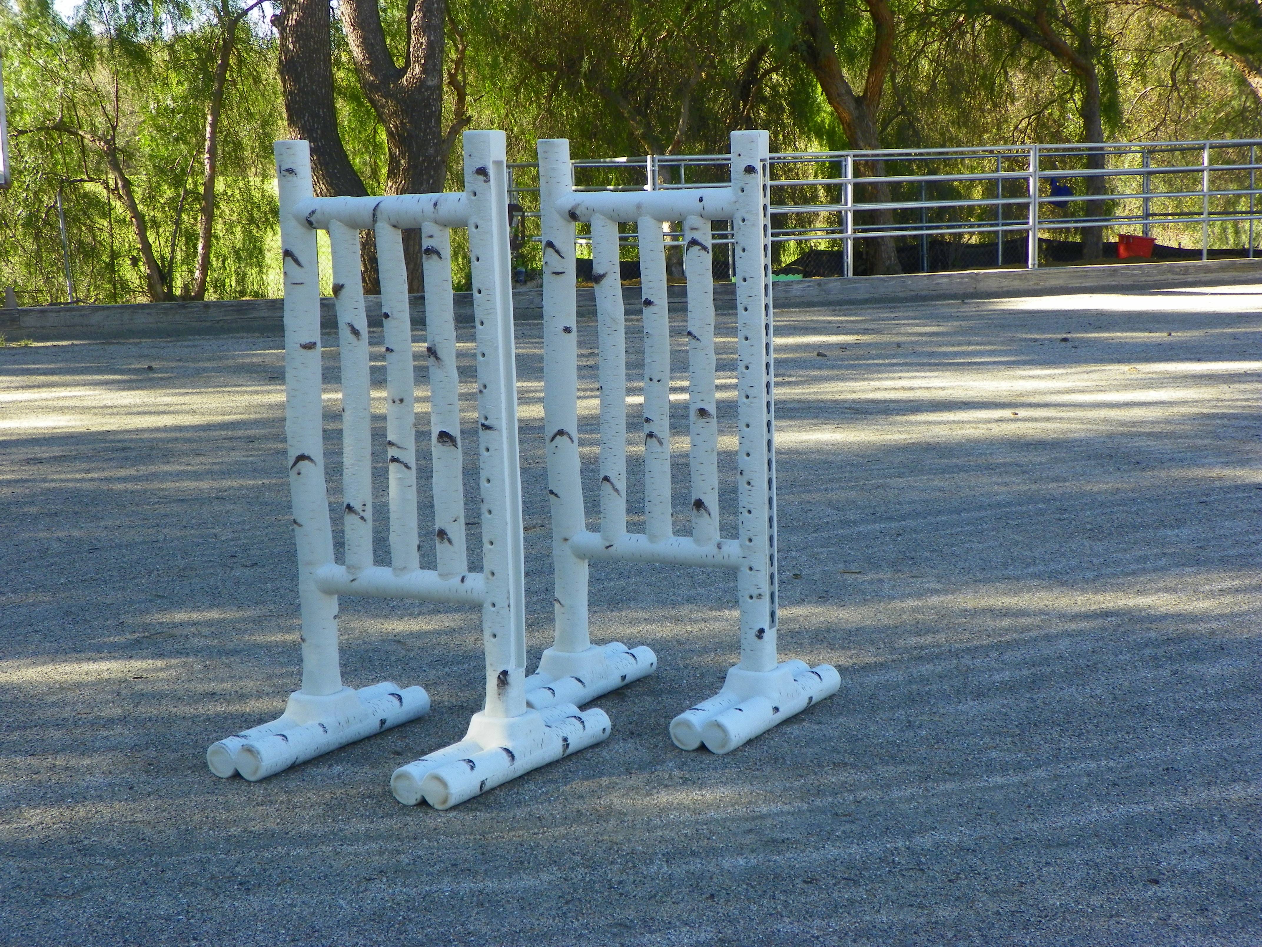 Burlingham Sports Birch Jump Standards - Pair