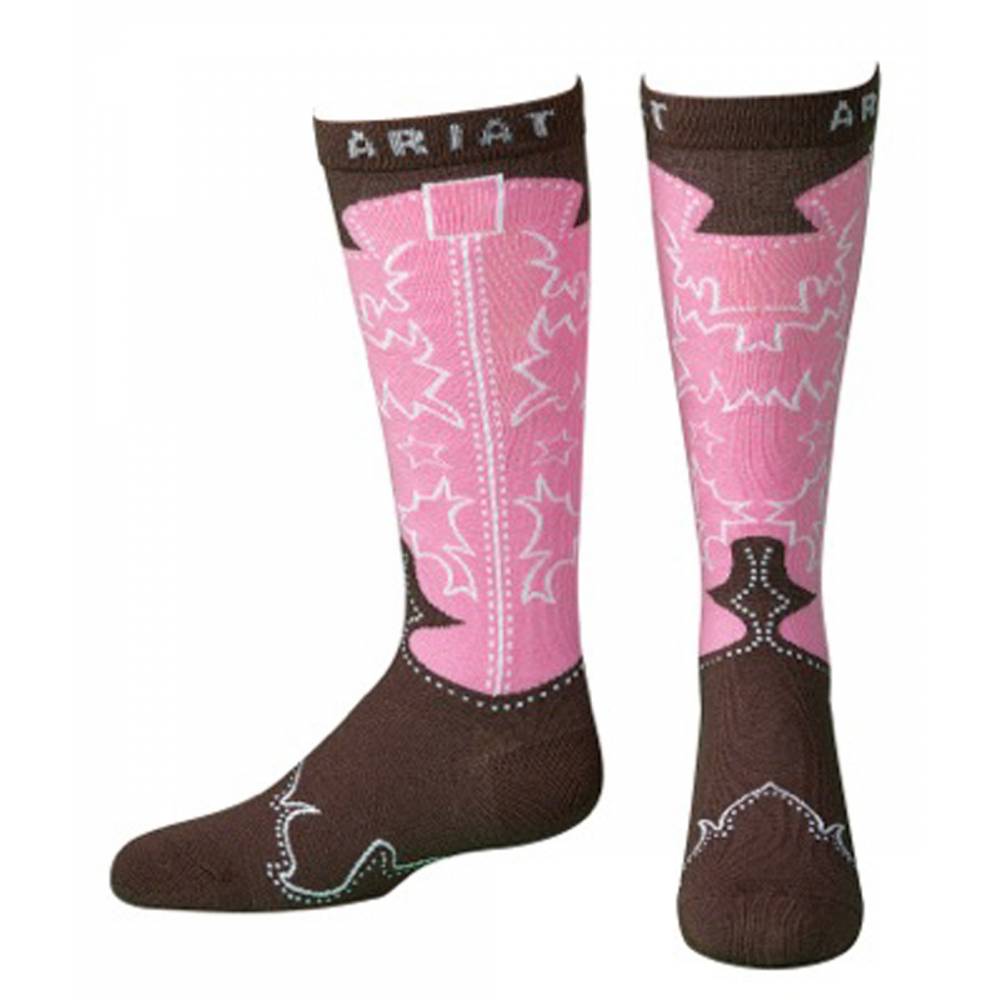 western sock booties