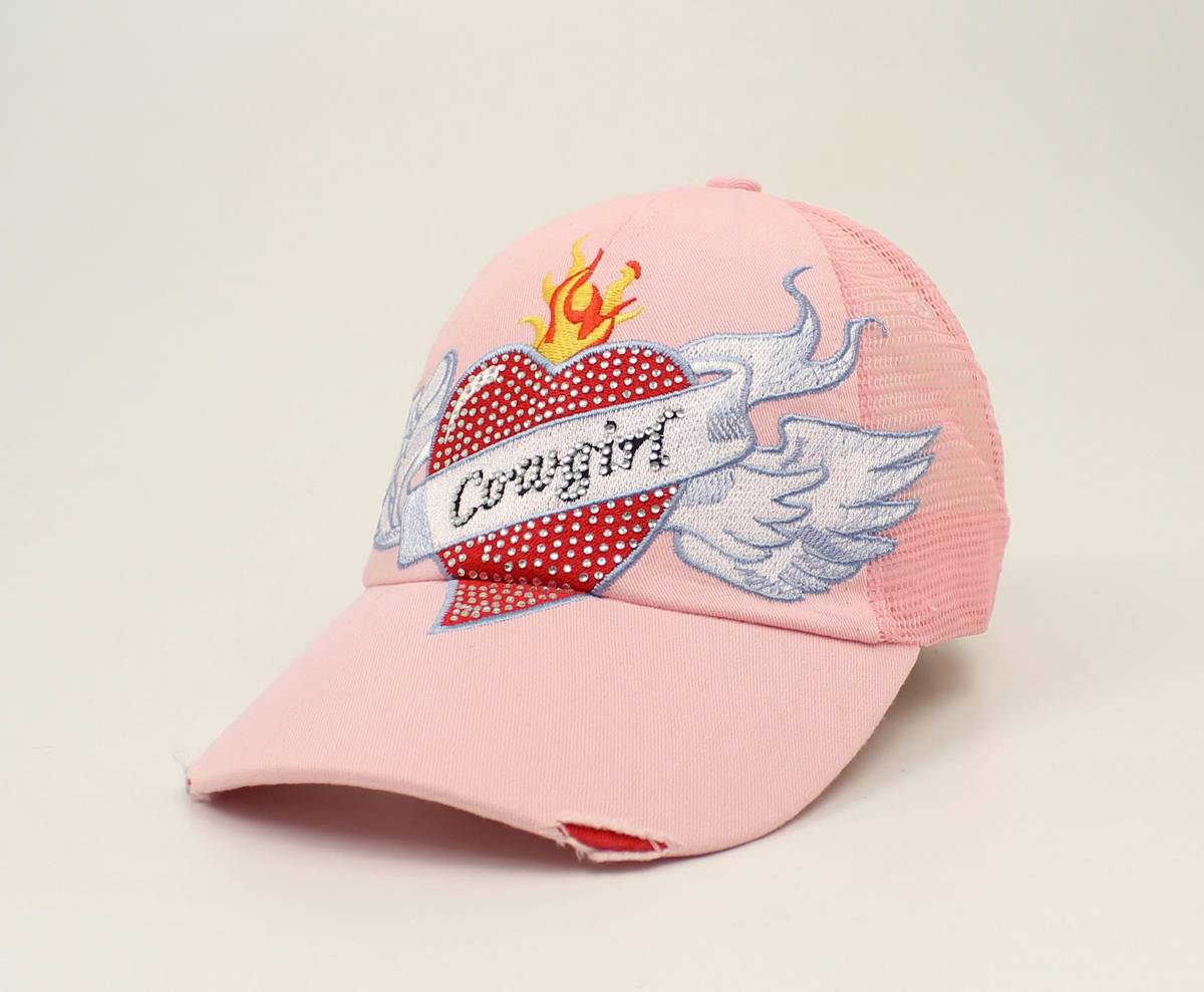 Blazin Roxx Ladies Heart Tattoo Cap