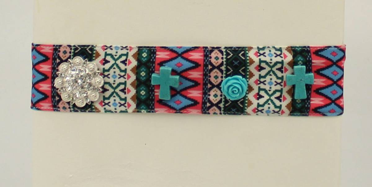 Blazin Roxx Tribal Fabric Headband